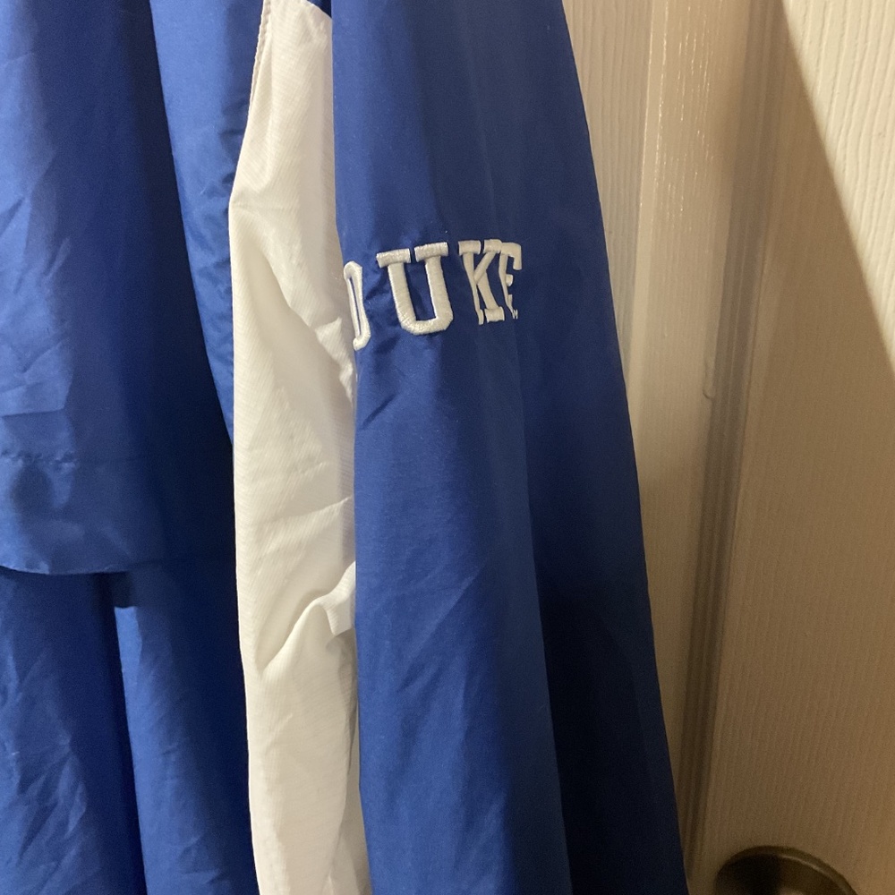 🔥🔥Vintage IMMACULATE Duke Blue Devils Nike Pullover Windbreaker🔥🔥 - Picture 7 of 10
